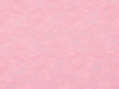 Koronka Floral Cascade - Sugar Pink