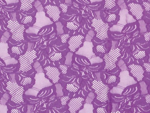 Koronka Floral Cascade - Lilac Dream