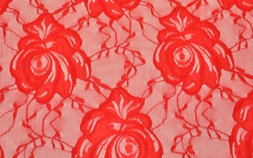 Koronka elastyczna - Red