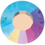 Preciosa VIVA12 HOTFIX - Crystal AB ss16