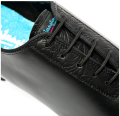 F33 - BLK CALF/BLK FIORI