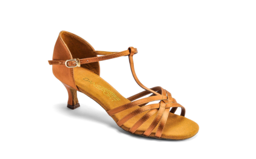 Buty do Tańca Latino | L3005 - TAN SATIN
