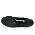 JONES - BLK CALF/BLK PATENT