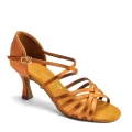 Buty do Tańca Latino | L3007 - TAN SATIN
