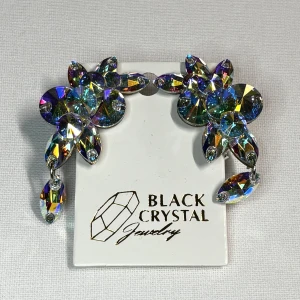 Kolczyki do tańca z cyrkonii - Crystal AB