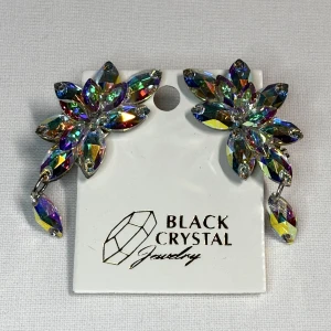 Kolczyki do tańca z cyrkonii - Crystal AB