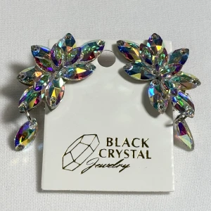 Kolczyki do tańca z cyrkonii - Crystal AB