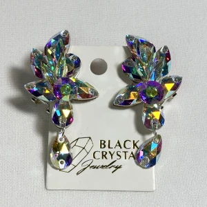 Kolczyki do tańca z cyrkonii - Crystal AB