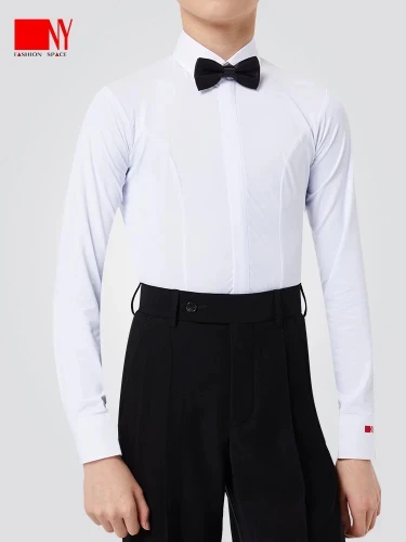 Chłopięca koszula treningowa biała | NY Fashion