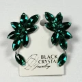 Kolczyki do tańca z cyrkonii - Emerald