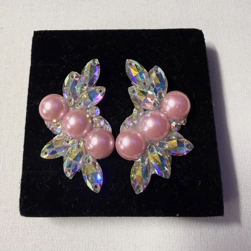 CRYSTAL AB WITH ROSE PEARL