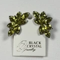 Kolczyki do tańca z cyrkonii - Citrine/Yellow Citrine