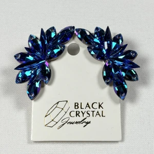 Kolczyki do tańca z cyrkonii - Sapphire Shimmer