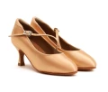 Delora - Peach Satin Rounded | SOUL Dance Style
