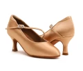 Delora - Peach Satin Rounded | SOUL Dance Style