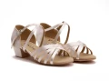 Copacabana - White Satin 3.5 cm | SOUL Dance Style