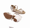 Copacabana - White Satin 3.5 cm | SOUL Dance Style