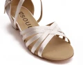 Copacabana - White Satin 3.5 cm | SOUL Dance Style