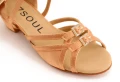 Zephyra - Champagne Satin 3.5 cm | SOUL Dance Style 