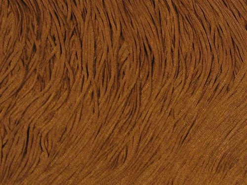 Frędzle tkane - Latin tan Tactel 15cm