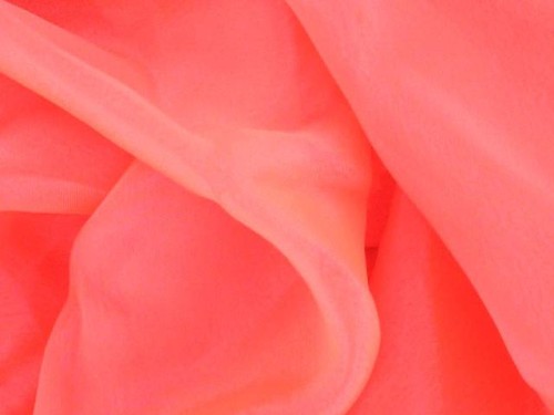 Szyfon satynowy - Pink Grapefruit