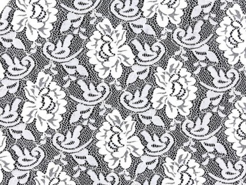 Koronka Flower - White