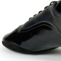 JONES - BLK CALF/BLK PATENT