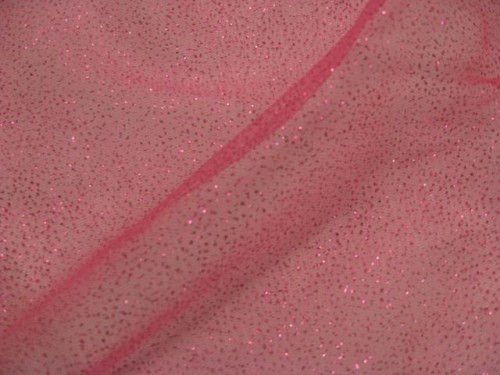 Tiul - Electric Pink/Flamingo Pink Brokatowy