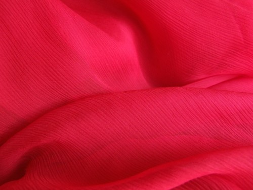 Żorżeta jedwabna - Red