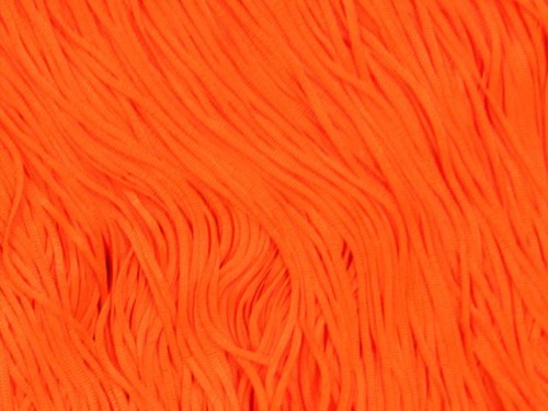 Frędzle tkane – Orange Tactel 15cm