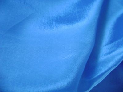 Szyfon satynowy - Electric Blue