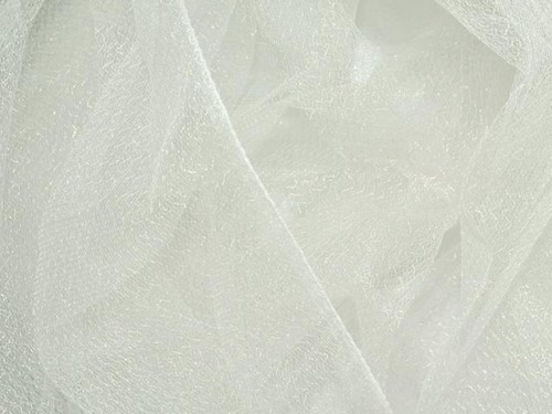 Tiul - White Opalizujący
