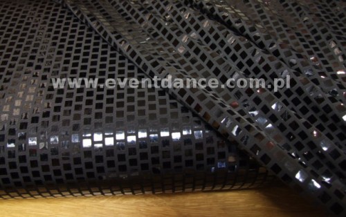 lycra z nabłyszczaną kostką