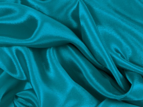 Szyfon satynowy - Blue Zircon